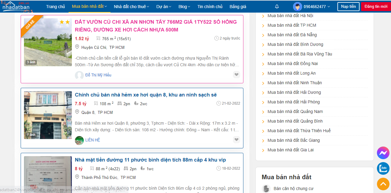 5 lý do tại sao nên đăng tin bán nhà tại NHADATBAN24H.VN